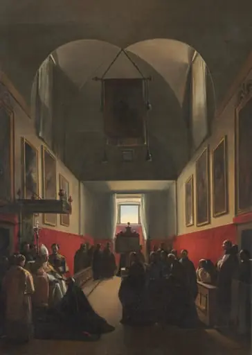 Homage to a Bishop, by François Marius Granet
