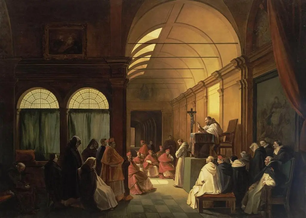 Meeting of the Monastic Chapter, by François Marius Granet