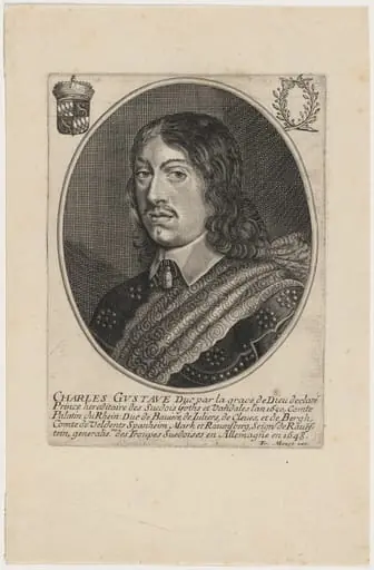 Charles X, King of Sweden, by François Mazot