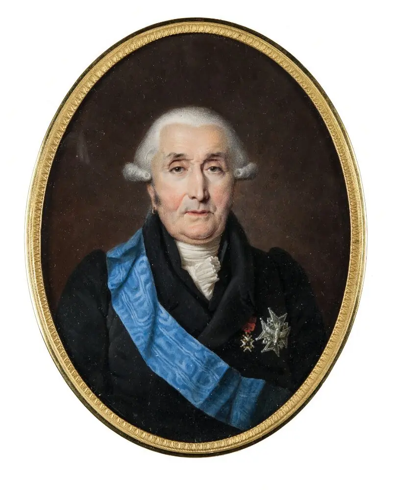 Louis Henri Joseph, Count of Bourbon, Prince of Condé, by François Meuret