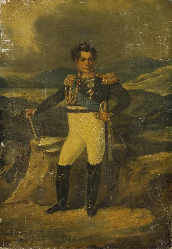 Portrait of Field-Marshal Johann Karl Friedrich Anton von Diebitsch, by François Nicholas Riss