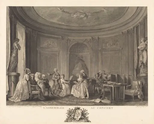 L'assemblee au concert