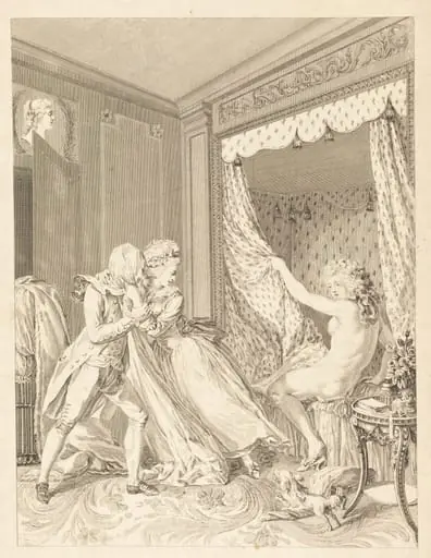 L'Indiscret, by Francois-Nicolas-Barthelemy Dequevauviller