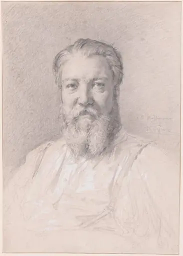 René François Armand Prudhomme, by François-Nicolas Chifflart