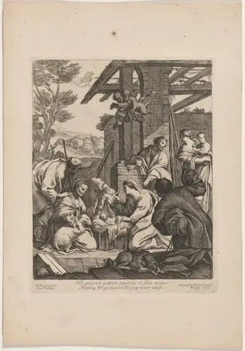 The Nativity, by François Perrier