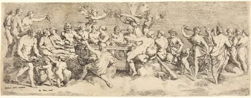 The Wedding Feast of Cupid and Psyche, by François Perrier