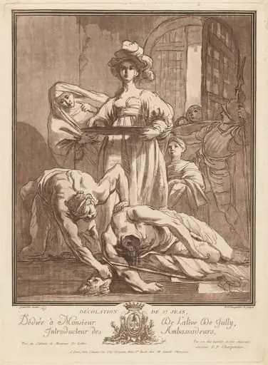 Décolation de St. Jean (Beheading of Saint John the Baptist), by François-Philippe Charpentier