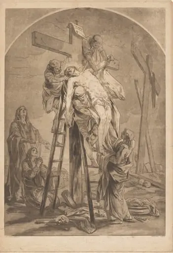 Descent from the Cross, by François-Philippe Charpentier