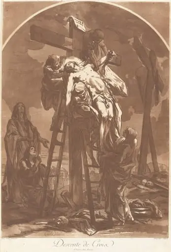 Descente de Croix (Descent from the Cross), by François-Philippe Charpentier