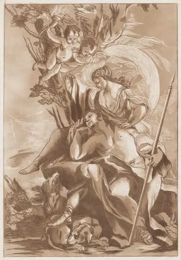Diana and Endymion, by François-Philippe Charpentier