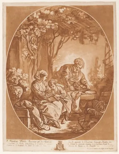Education of the Virgin, by François-Philippe Charpentier