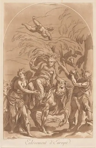 Rape of Europa, by François-Philippe Charpentier