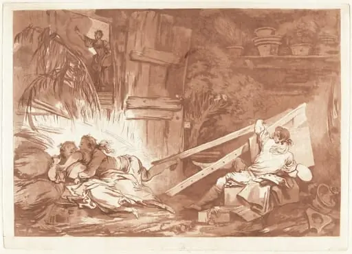 The Tumble, by François-Philippe Charpentier