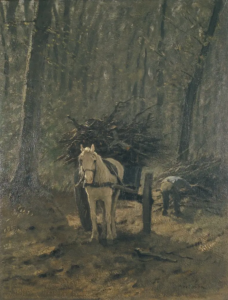 In het bos, by François Pieter ter Meulen