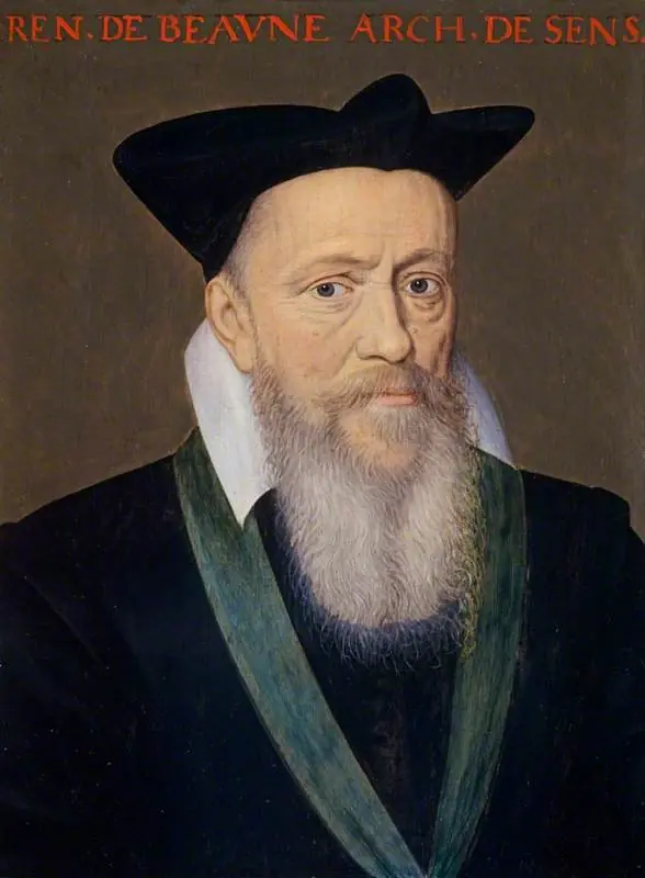 Renault de Beaune, Archbishop of Bourges (1527 - 1609), by François Quesnel