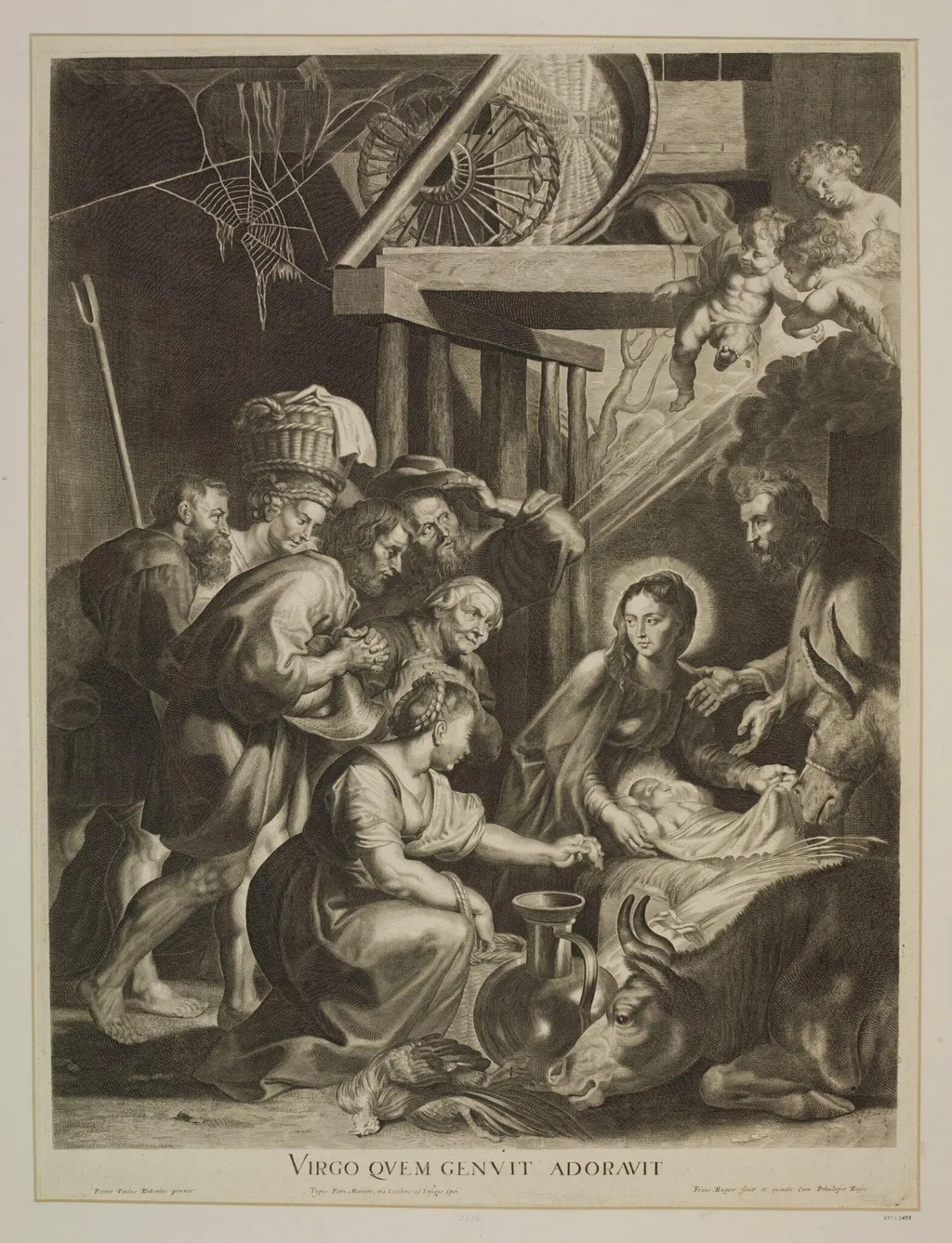 Adoration of the Shepherds, by François Ragot, 1660