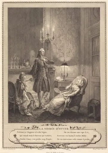 La soiree d'hyver, by Francois-Robert Ingouf