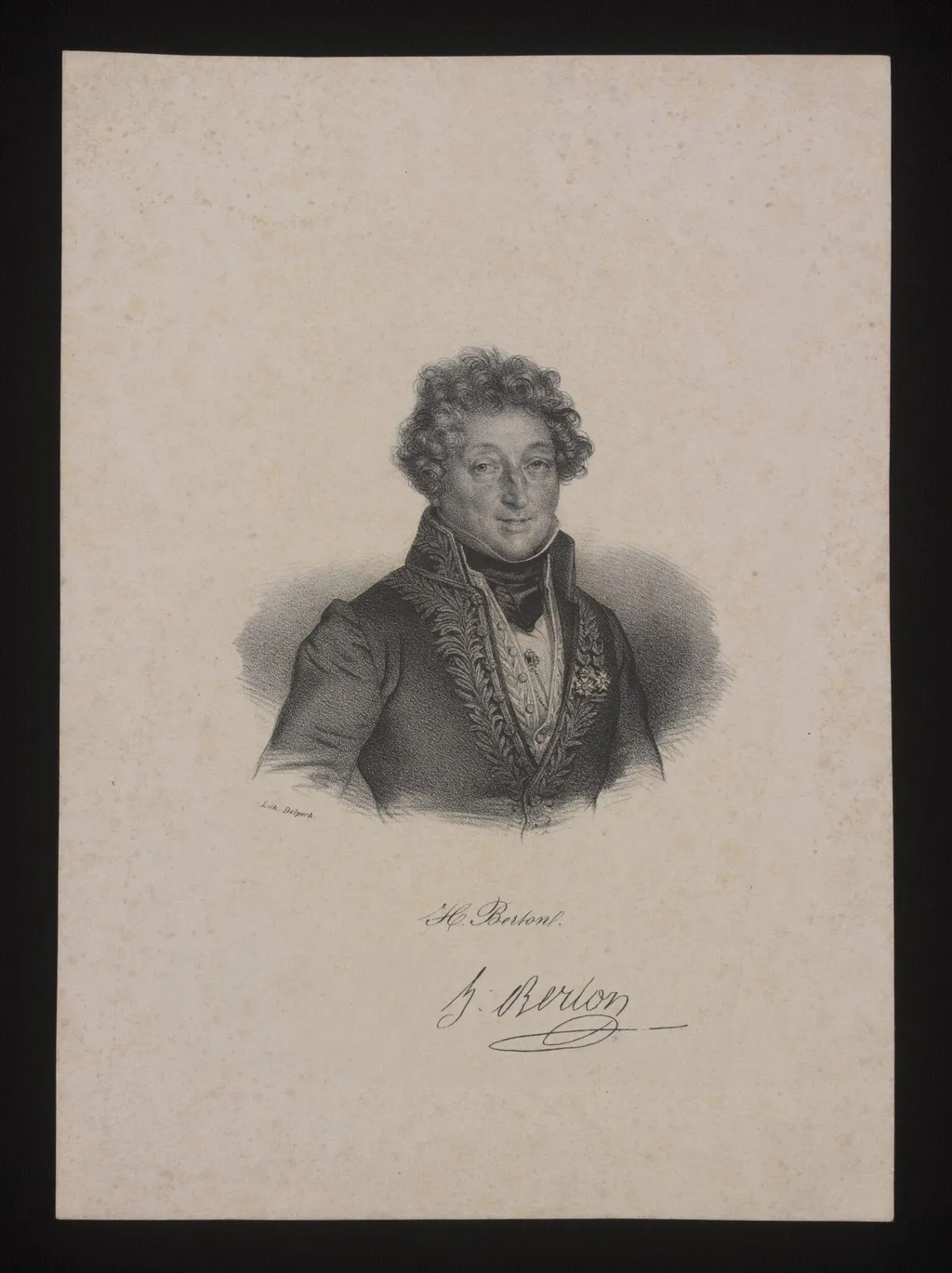 H Beard Print Collection, by François Séraphin Delpech, 1765