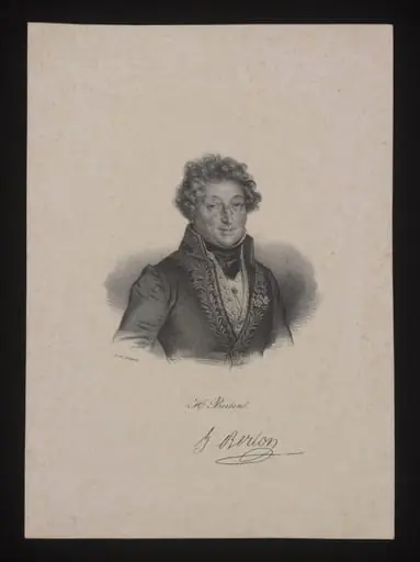H Beard Print Collection, by François Séraphin Delpech