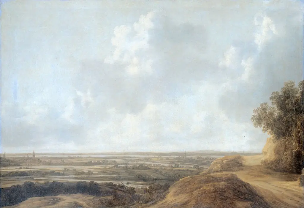 Panoramic landscape, by François van Knibbergen