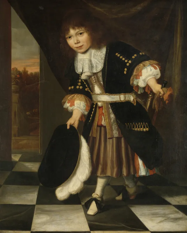 Portrait of a boy, called 'The son of Admiral van Nes'