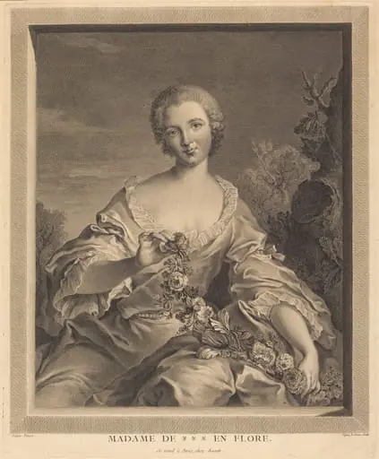 Mme. XXX en Flore, by François Voyez