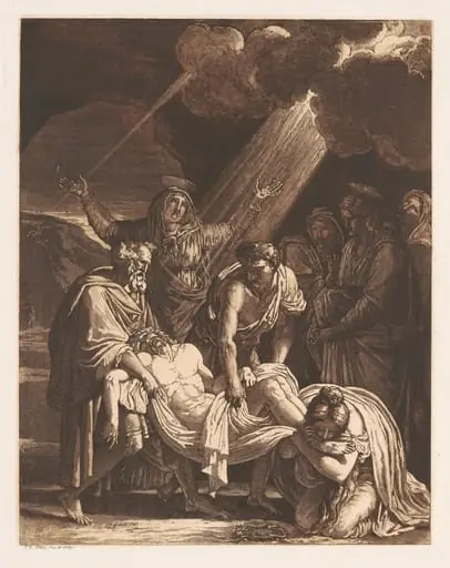 Christ Carried to the Tomb, by François-Xavier Fabre