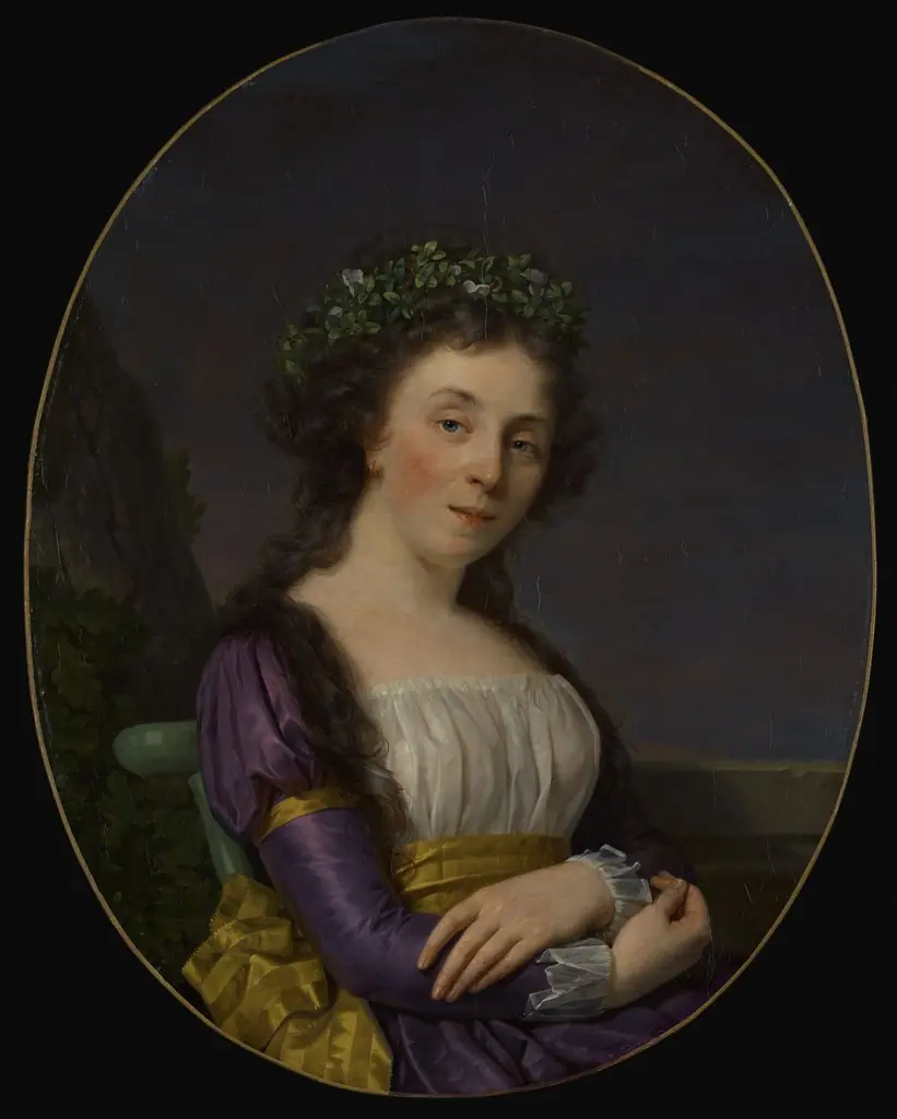Portrait of Marie-Louise Joubert, née Poulletier de Perigny, by François-Xavier Fabre
