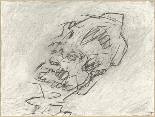 Untitled, by Frank Auerbach