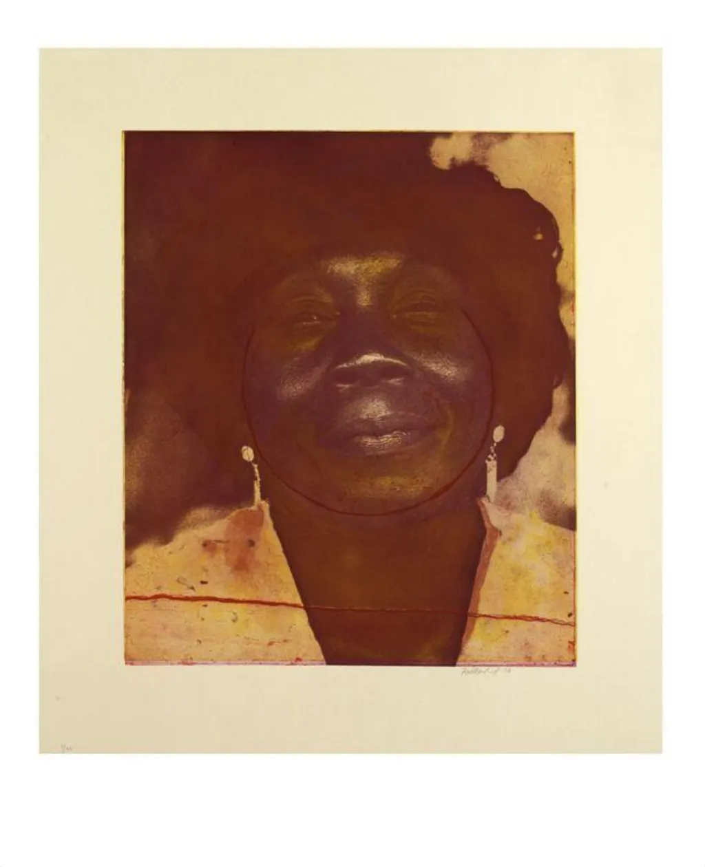 Mother Approaching Sixty, by Frank Bowling, 2003