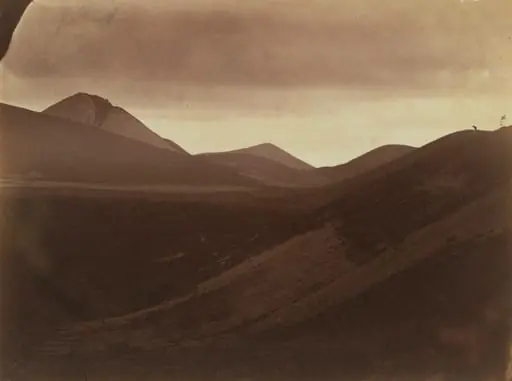 Dark Landscape with Hills, by Frank Chauvassaignes