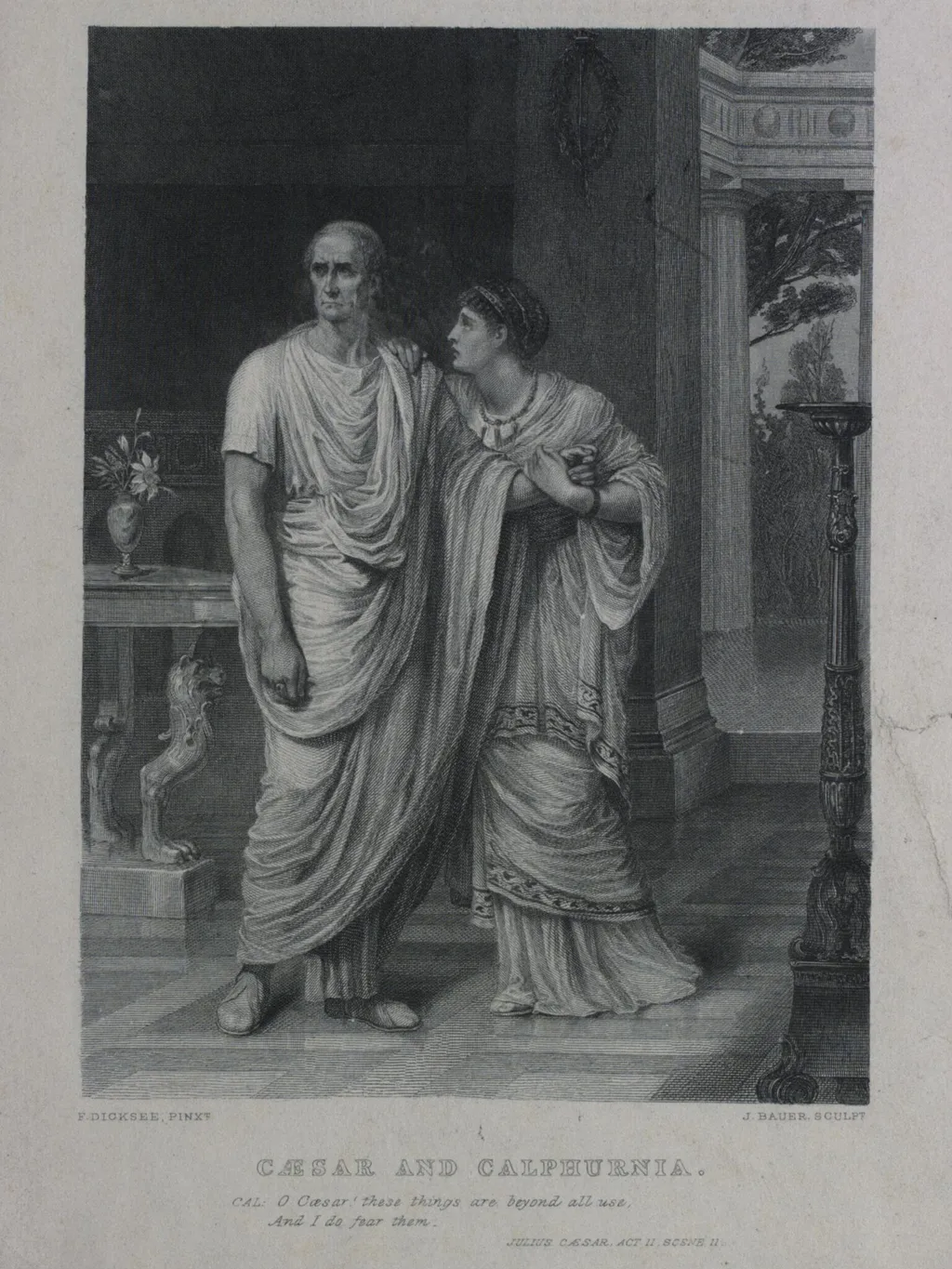 H Beard Print Collection, by Frank Dicksee, 1876