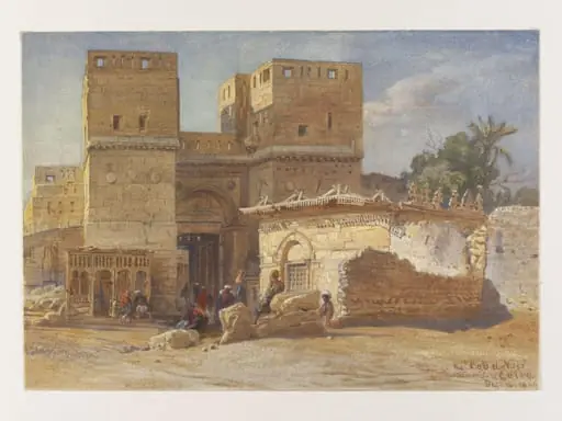 The Bab el Nasr. Cairo, by Frank Dillon