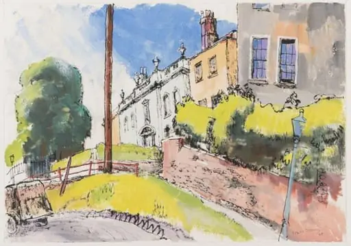 The Old Church House, Clifton, by Frank Dobson