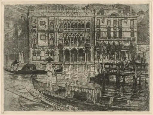 Palazzo ca d'Oro, by Frank Duveneck