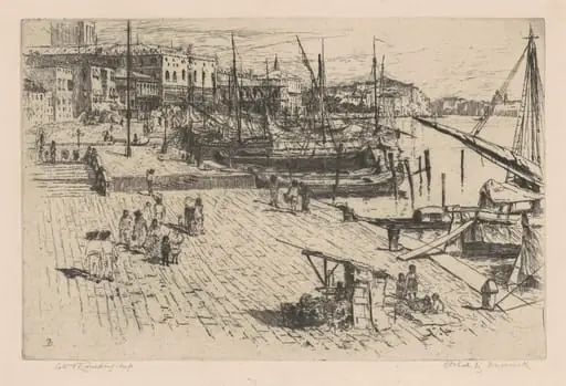 Riva degli Schiavone, No. 1, by Frank Duveneck