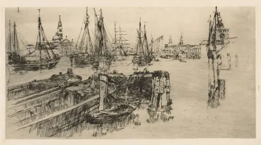 Shipping - On the Guidecca, by Frank Duveneck