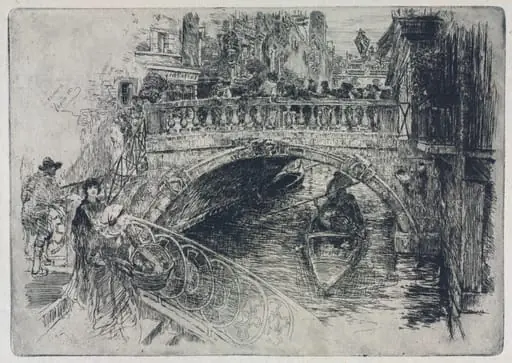 Venetian Bridge, by Frank Duveneck