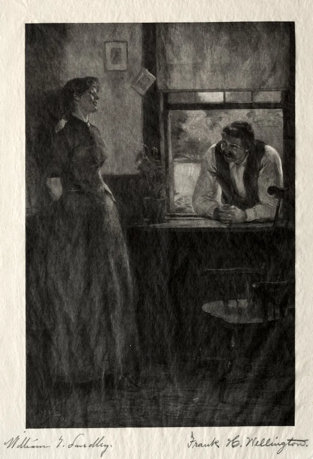 One Day in June, by Frank H. Wellington, 1887