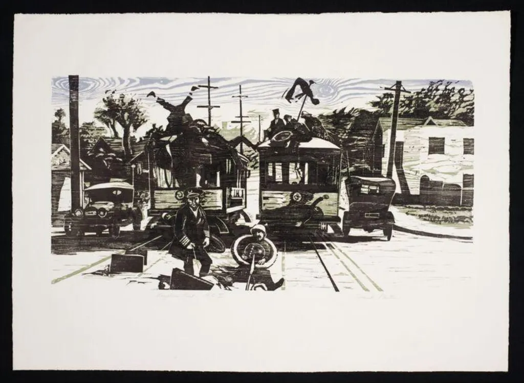 Keystone Print, by Frank Martin, 1950