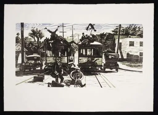 Keystone Print, by Frank Martin