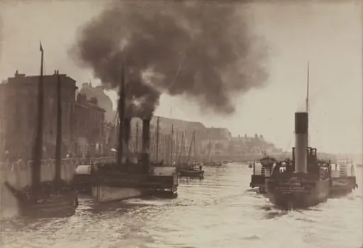 Untitled (Harbor Scene), by Frank Meadow Sutcliffe