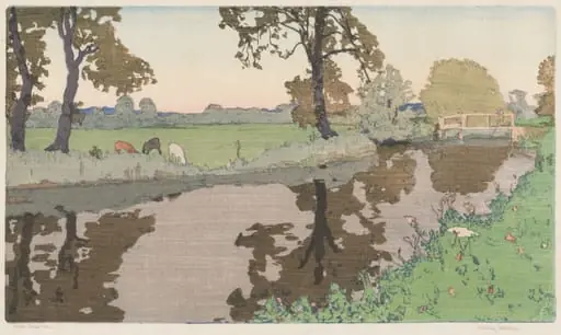 Wiston River, by Frank Morley Fletcher