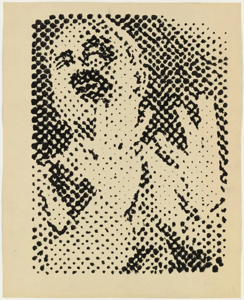 Untitled, by Frank Nitsche, ink, 1992
