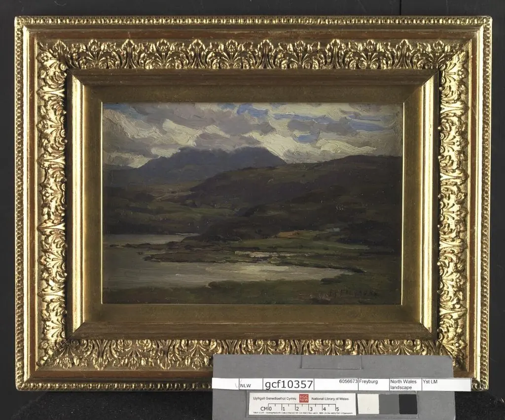 North Wales landscape, by Frank Proschwitzky Freyburg