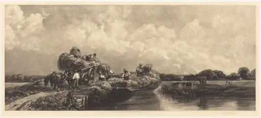 A Roman Canal, by Frank Short