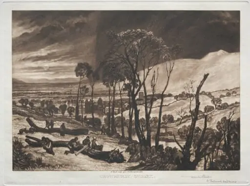 Crowhurst, Sussex, by Frank Short