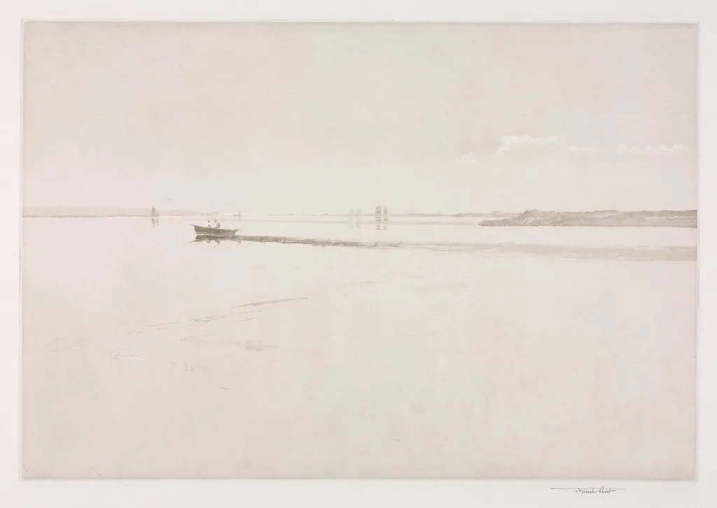 Morning Haze in Chichester Harbor, by Frank Short, 1922