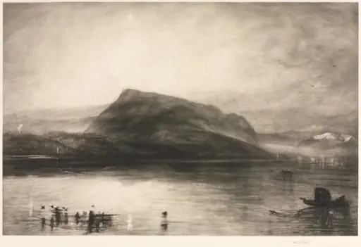 Mt. Rigi at Dawn, by Frank Short