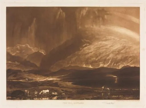Peat Bog, Scotland, by Frank Short
